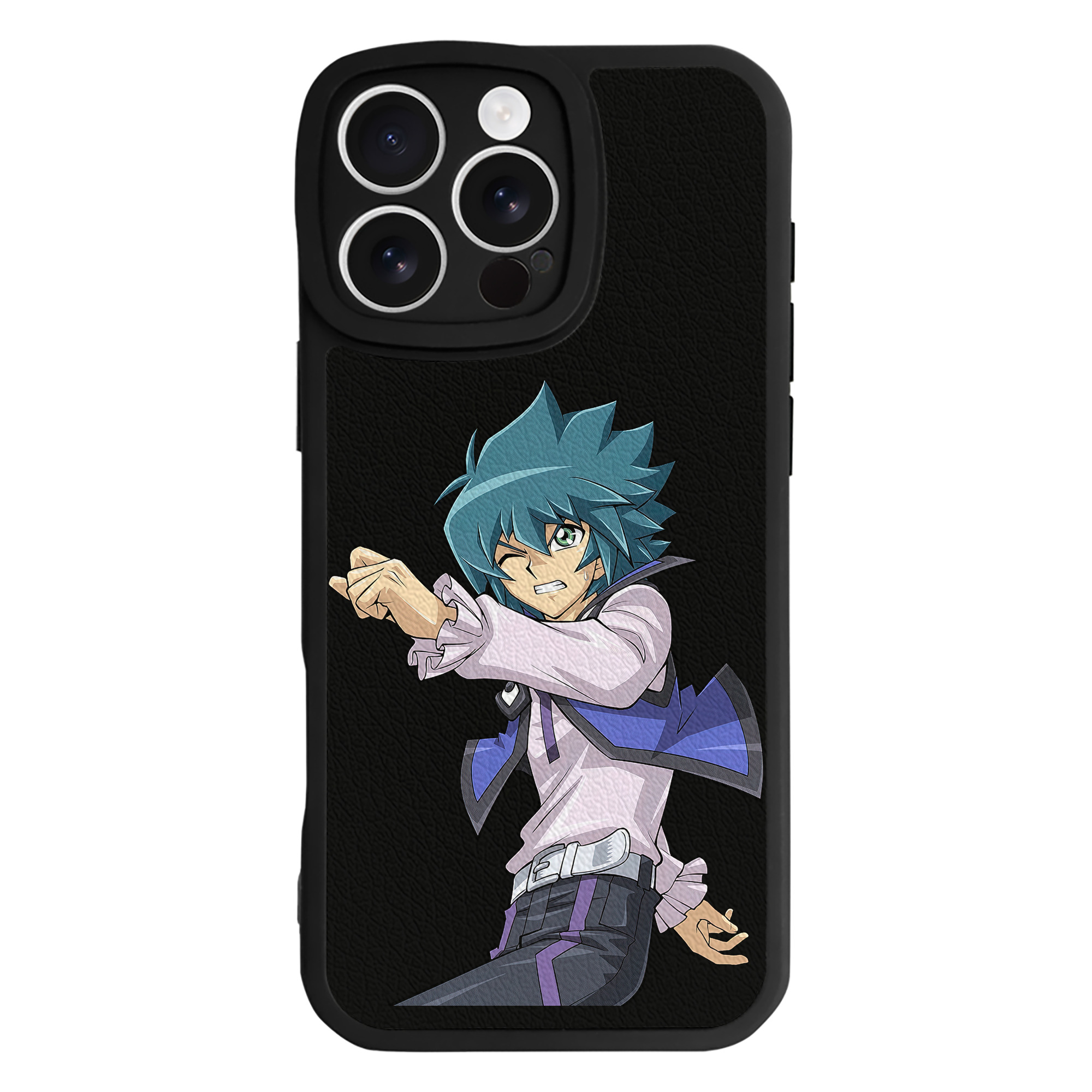 （画像用） 遊☆戯☆王 Yu-Gi-Oh! 【iPhone 16シリーズ対応】シリコンスマホケース（レザー調） 材質：シリコン